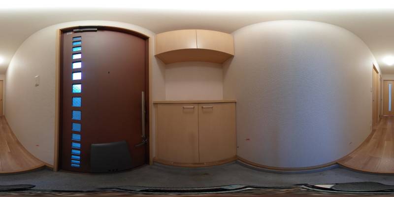 パノラマ画像玄関