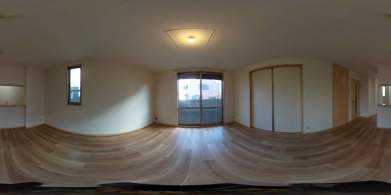 パノラマ画像リビング