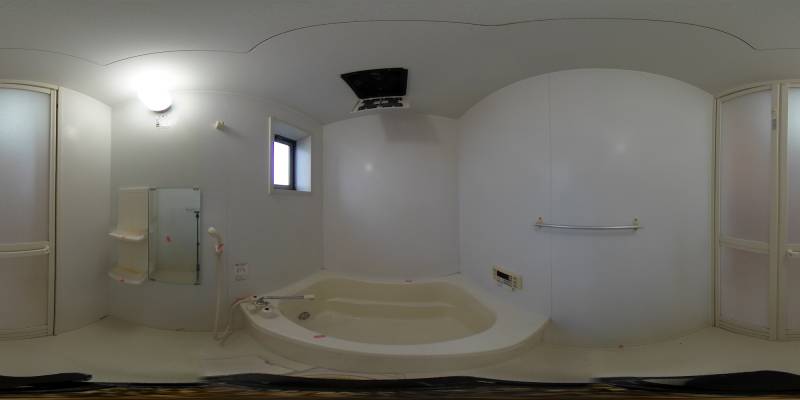 パノラマ画像バスルーム