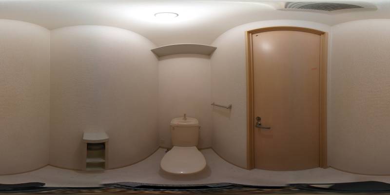 パノラマ画像トイレ