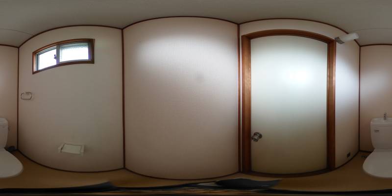 パノラマ画像トイレ