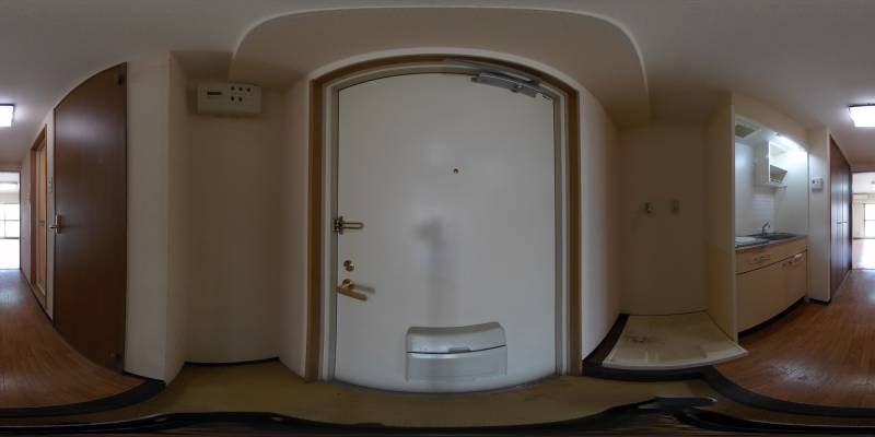 パノラマ画像玄関