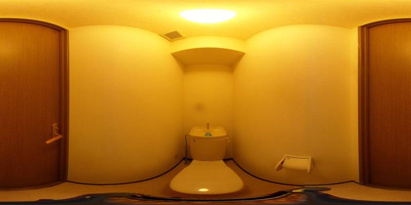 パノラマ画像トイレ