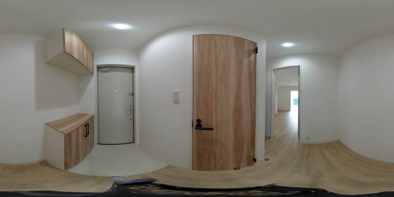 パノラマ画像玄関