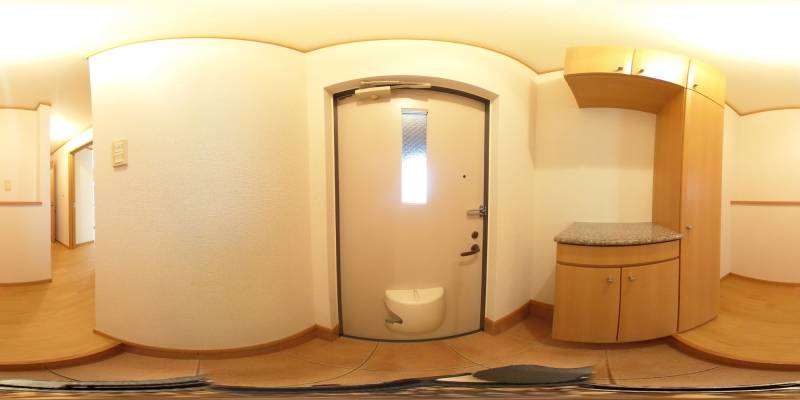 パノラマ画像玄関