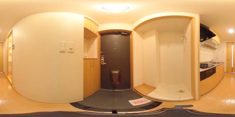 パノラマ画像玄関