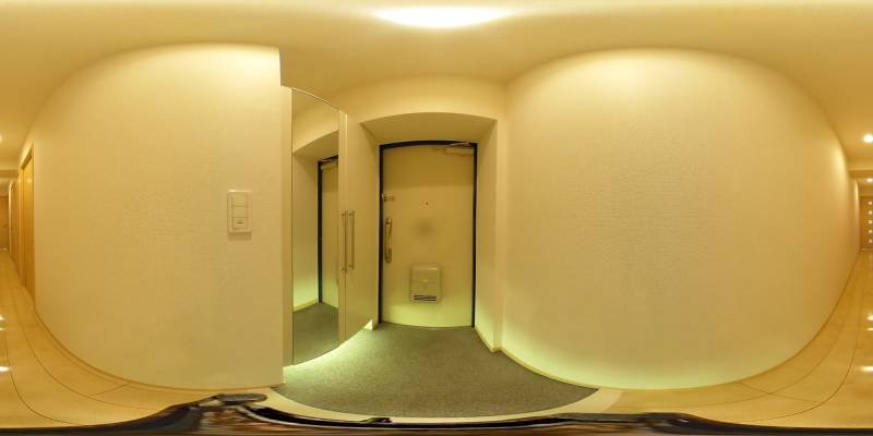 パノラマ画像玄関