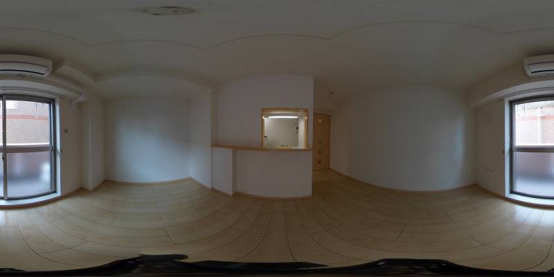 パノラマ画像リビング