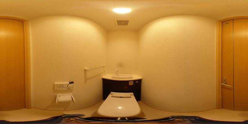 パノラマ画像トイレ