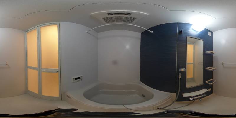 パノラマ画像バスルーム