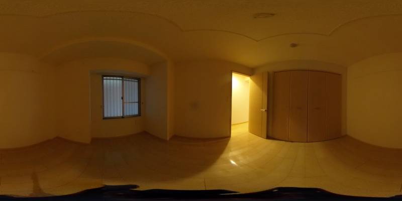 パノラマ画像洋室