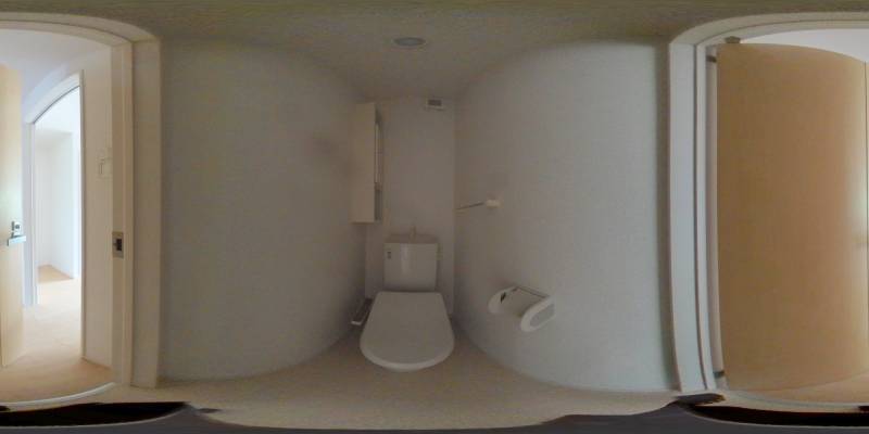 パノラマ画像トイレ