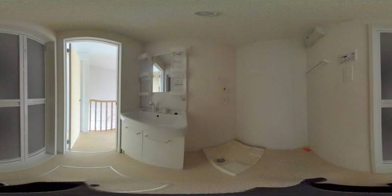 パノラマ画像洗面所