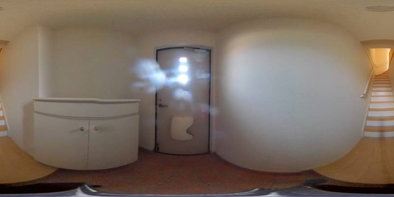 パノラマ画像玄関