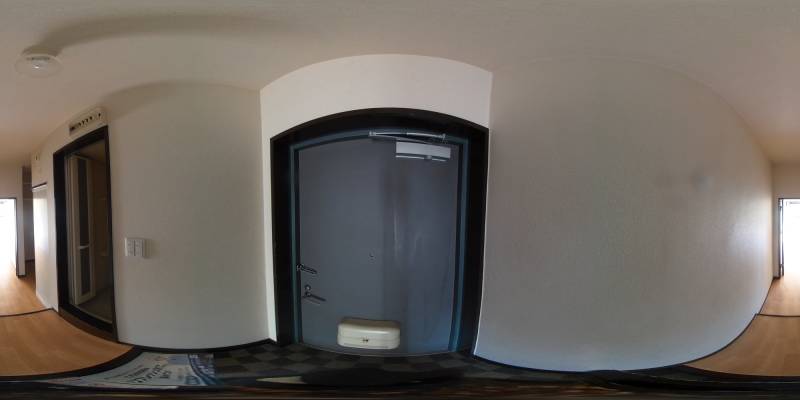 パノラマ画像玄関