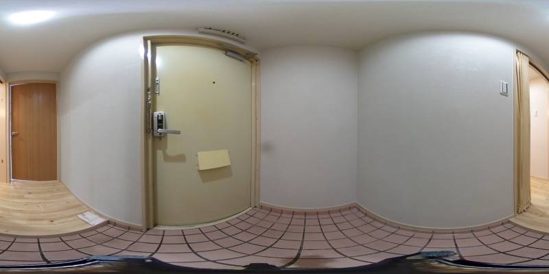 パノラマ画像玄関