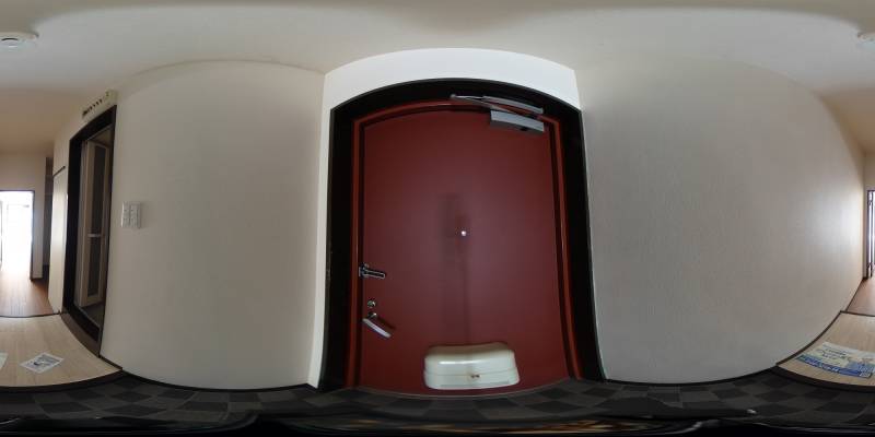 パノラマ画像玄関