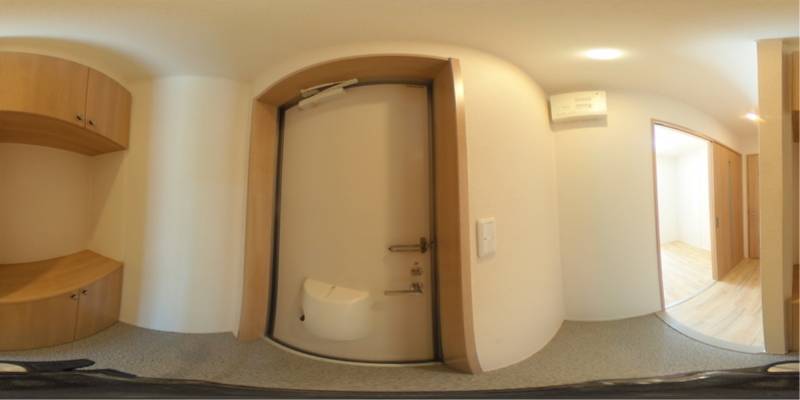 パノラマ画像玄関