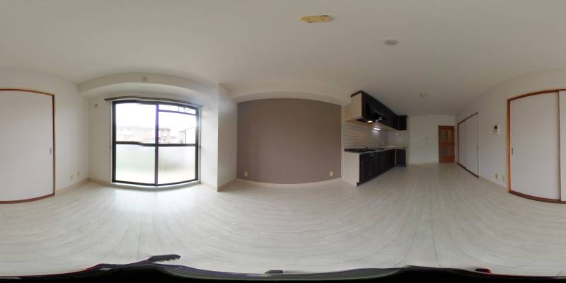 パノラマ画像リビング