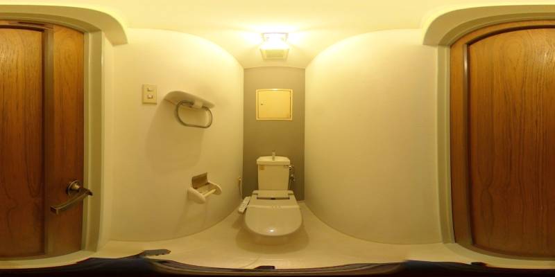 パノラマ画像トイレ