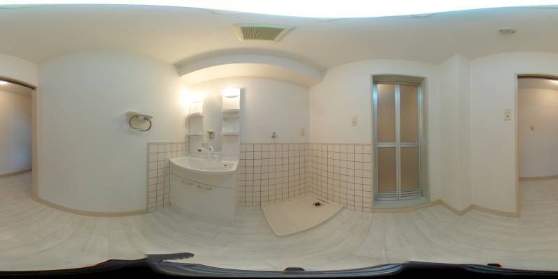 パノラマ画像洗面所