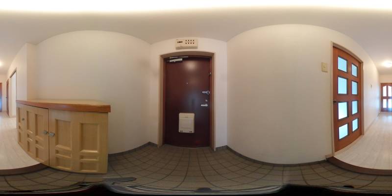 パノラマ画像玄関