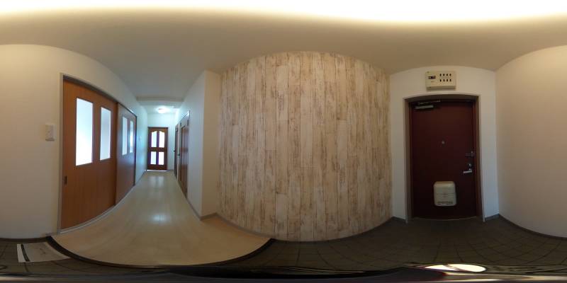 パノラマ画像玄関