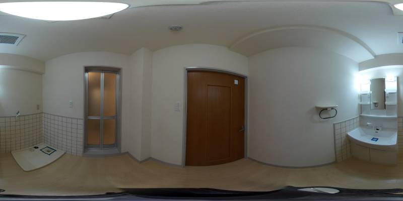 パノラマ画像洗面所