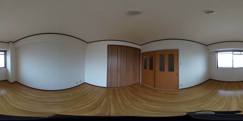 パノラマ画像洋室