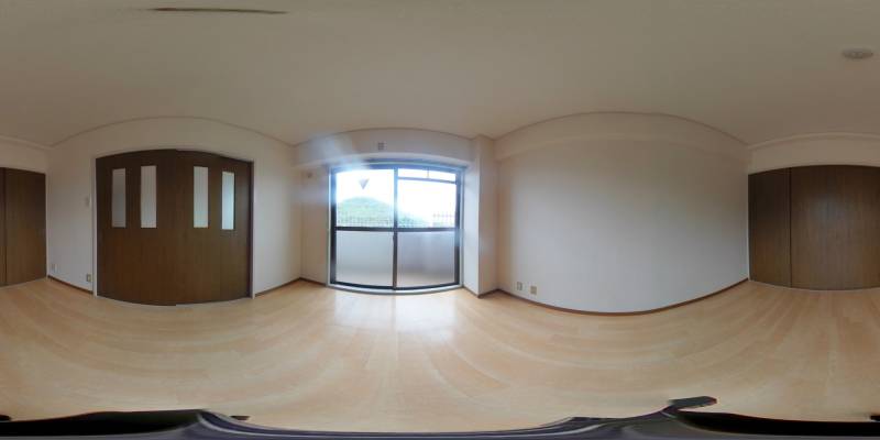 パノラマ画像洋室