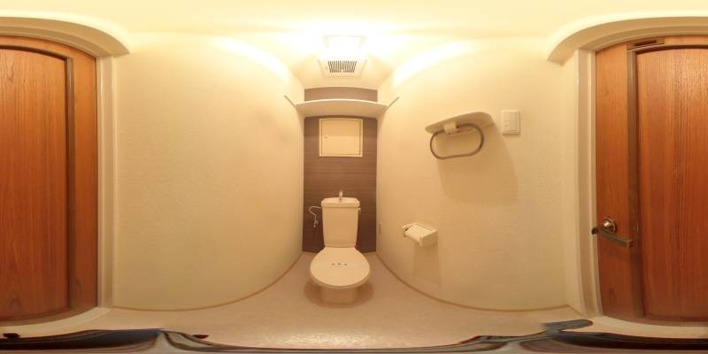 パノラマ画像トイレ