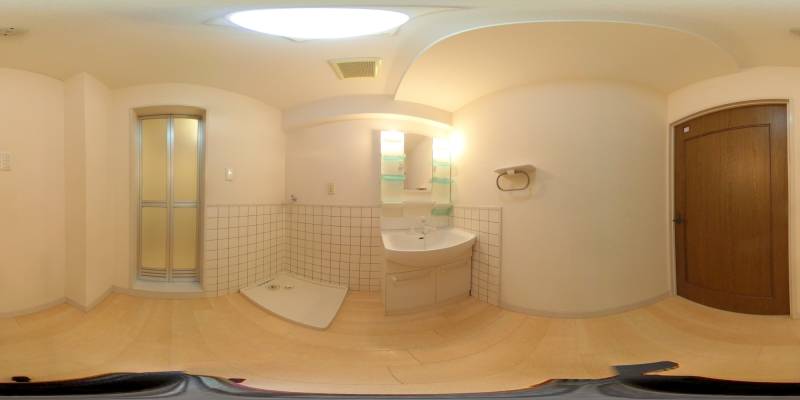 パノラマ画像洗面所