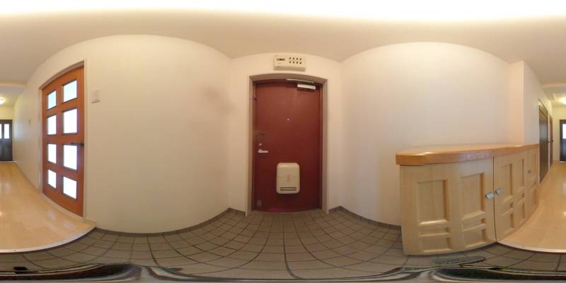 パノラマ画像玄関