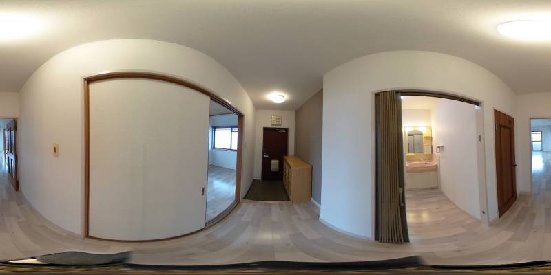 パノラマ画像玄関