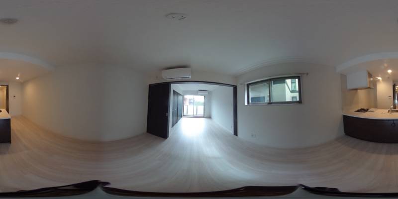 パノラマ画像リビング