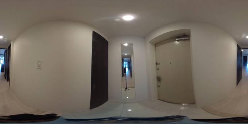 パノラマ画像玄関