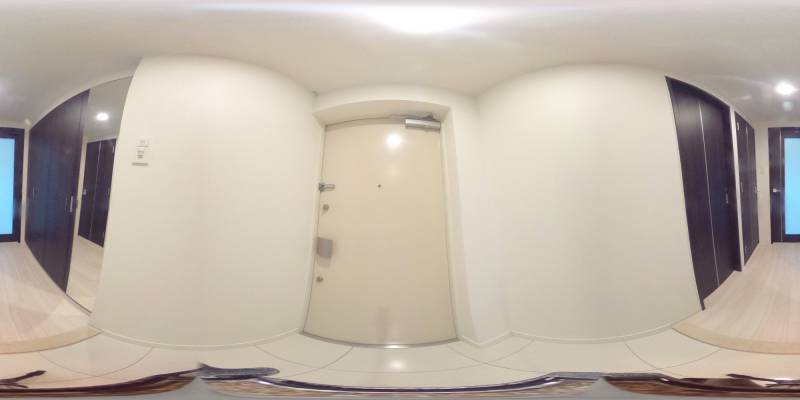 パノラマ画像玄関