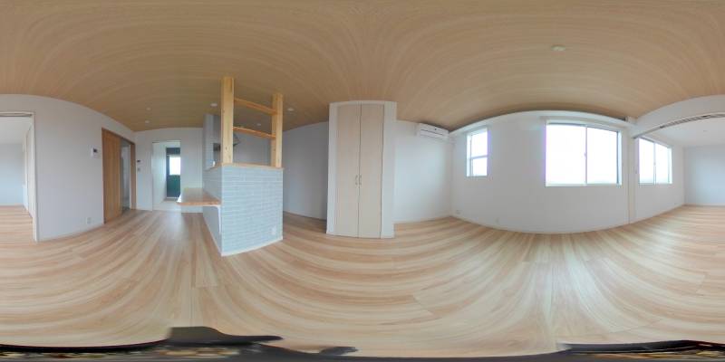 パノラマ画像リビング