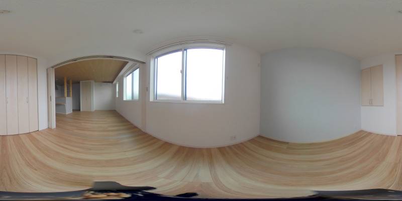 パノラマ画像洋室