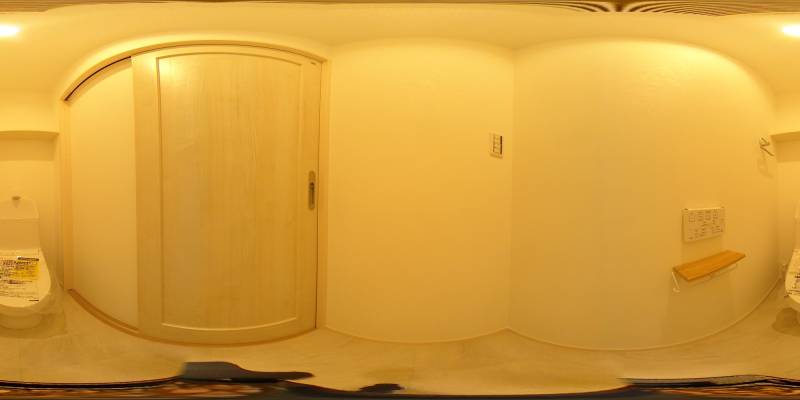 パノラマ画像トイレ