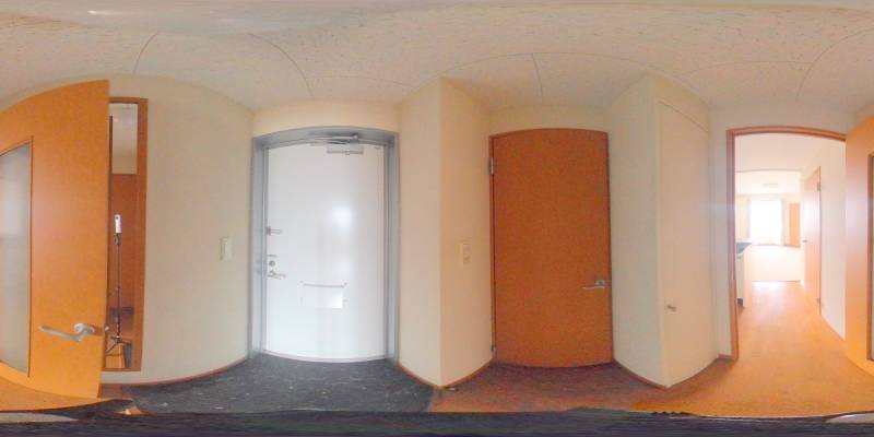 パノラマ画像玄関