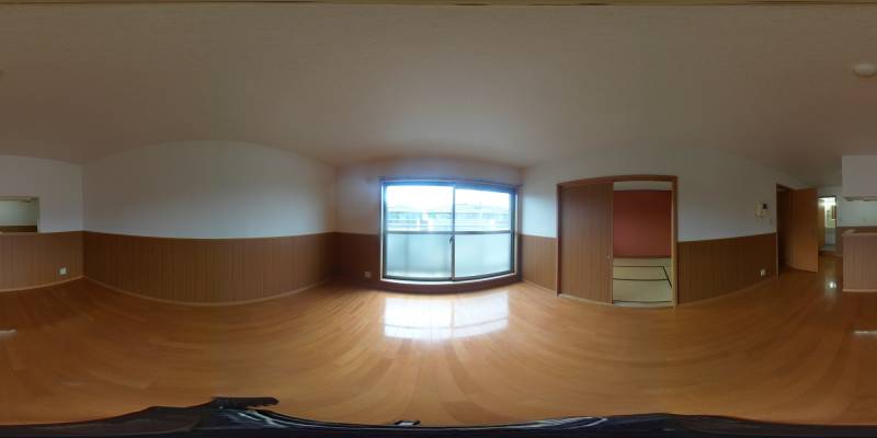 パノラマ画像リビング