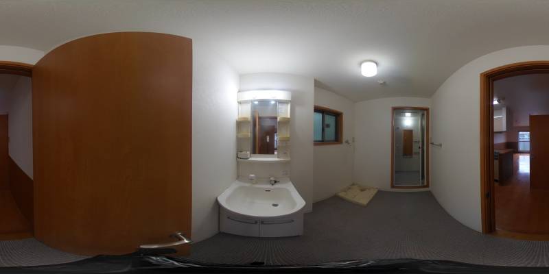 パノラマ画像洗面所