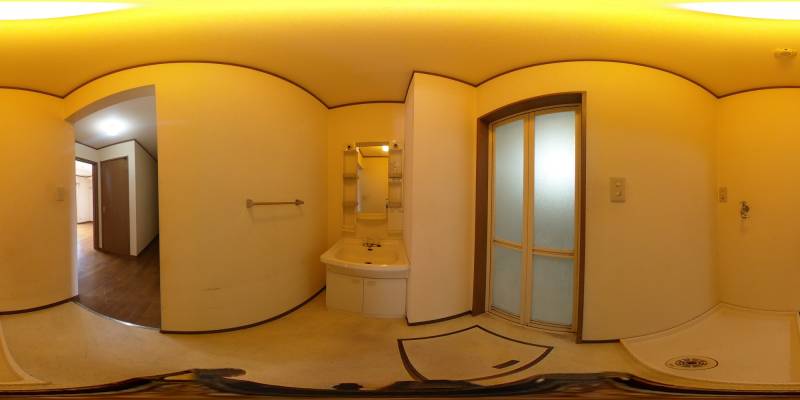 パノラマ画像洗面所