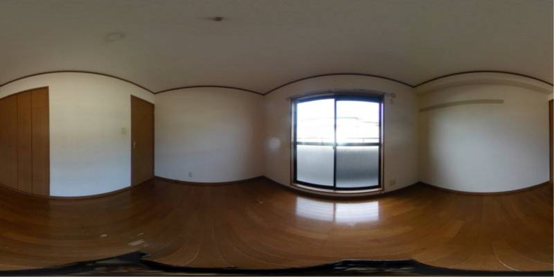 パノラマ画像洋室