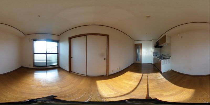 パノラマ画像リビング