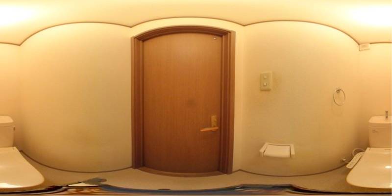 パノラマ画像トイレ