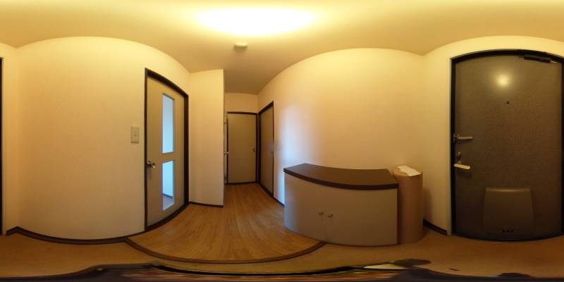 パノラマ画像玄関