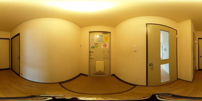 パノラマ画像玄関