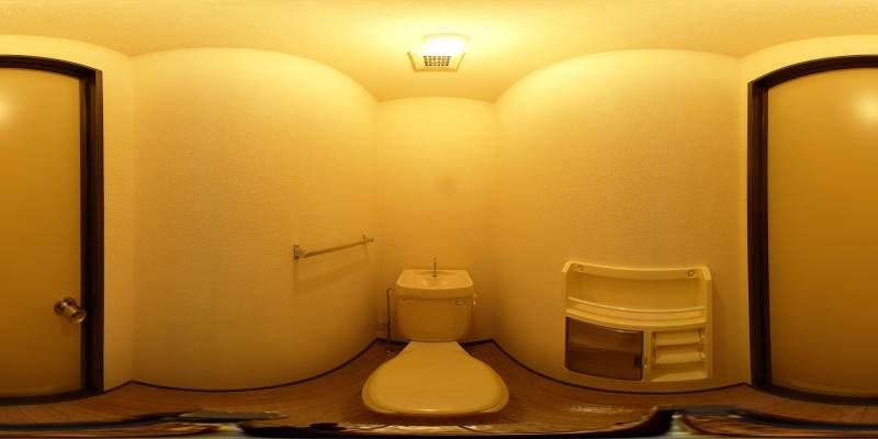 パノラマ画像トイレ